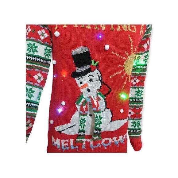 I’m Having A Meltdown Christmas Tunic Sweater Size: M - Picture 2 of 8